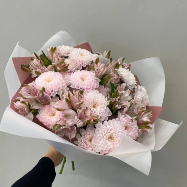 Нежный утренний букет