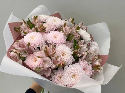 Нежный утренний букет