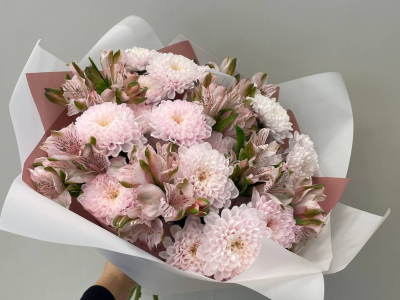 Нежный утренний букет