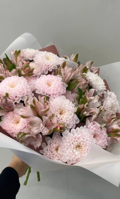 Нежный утренний букет