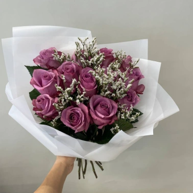 Букет кенийских роз «Розовый шепот»
