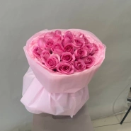 Букет кенийских роз &laquo;Розовый сюрприз&raquo; 0