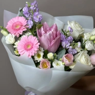 Сборный букет Нежное веяние 0