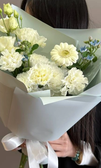 Букет «Нежное облако счастья»